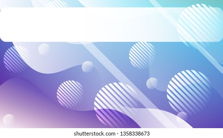 Abstract Background With Dynamic Effect. For Flyer, Brochure, Booklet And Websites Design Vector Illustration with Color Gradient