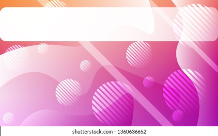 Abstract Background With Dynamic Effect. For Flyer, Brochure, Booklet And Websites Design Vector Illustration with Color Gradient