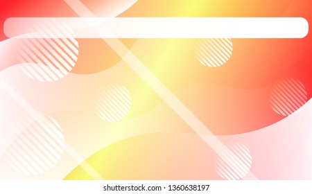 Abstract Background With Dynamic Effect. For Flyer, Brochure, Booklet And Websites Design Vector Illustration with Color Gradient