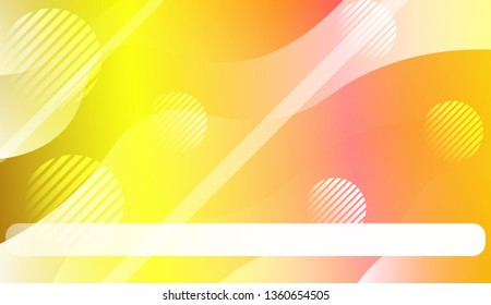 Abstract Background With Dynamic Effect. For Flyer, Brochure, Booklet And Websites Design Vector Illustration with Color Gradient