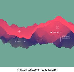 Abstract background. Dynamic effect. Futuristic technology style. Motion vector illustration.