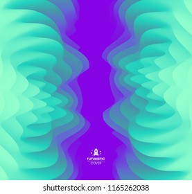 Abstract background. Dynamic effect. Futuristic technology style. Motion vector illustration.