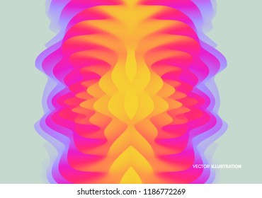 Abstract background. Dynamic effect. Futuristic technology style. Motion vector illustration.