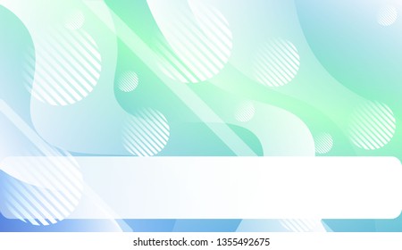 Abstract Background With Dynamic Effect. For Futuristic Ad, Booklets. Vector Illustration with Color Gradient