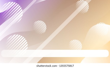 Abstract Background With Dynamic Effect. For Futuristic Ad, Booklets. Vector Illustration with Color Gradient