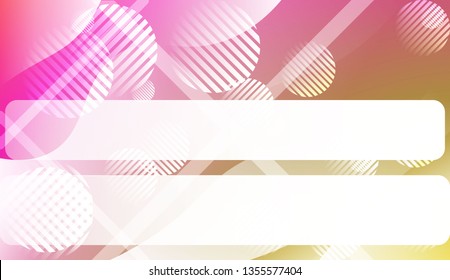 Abstract Background With Dynamic Effect. For Futuristic Ad, Booklets. Vector Illustration with Color Gradient