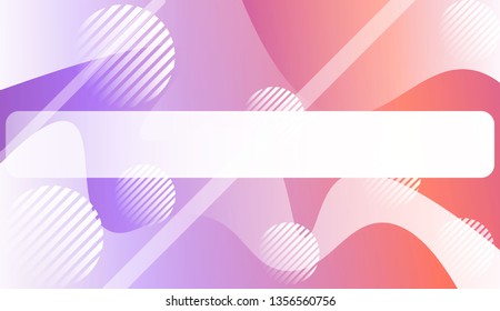 Abstract Background With Dynamic Effect. For Futuristic Ad, Booklets. Vector Illustration with Color Gradient