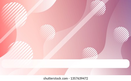 Abstract Background With Dynamic Effect. For Futuristic Ad, Booklets. Vector Illustration with Color Gradient