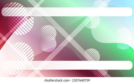 Abstract Background With Dynamic Effect. For Futuristic Ad, Booklets. Vector Illustration with Color Gradient