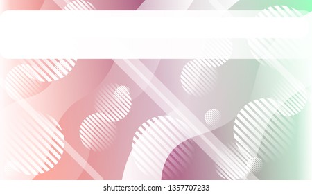 Abstract Background With Dynamic Effect. For Futuristic Ad, Booklets. Vector Illustration with Color Gradient