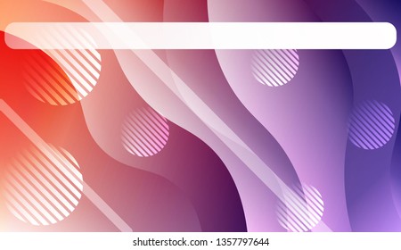 Abstract Background With Dynamic Effect. For Futuristic Ad, Booklets. Vector Illustration with Color Gradient