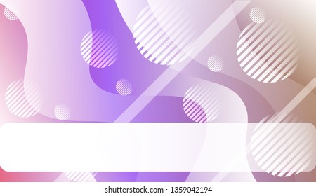 Abstract Background With Dynamic Effect. For Futuristic Ad, Booklets. Vector Illustration with Color Gradient