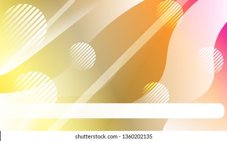 Abstract Background With Dynamic Effect. For Futuristic Ad, Booklets. Vector Illustration with Color Gradient