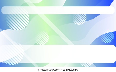 Abstract Background With Dynamic Effect. For Futuristic Ad, Booklets. Vector Illustration with Color Gradient
