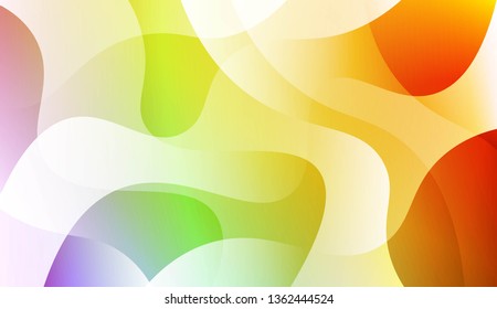 Abstract Background With Dynamic Effect. For Futuristic Ad, Booklets. Vector Illustration with Color Gradient