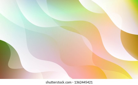 Abstract Background With Dynamic Effect. For Futuristic Ad, Booklets. Vector Illustration with Color Gradient