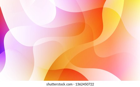 Abstract Background With Dynamic Effect. For Futuristic Ad, Booklets. Vector Illustration with Color Gradient