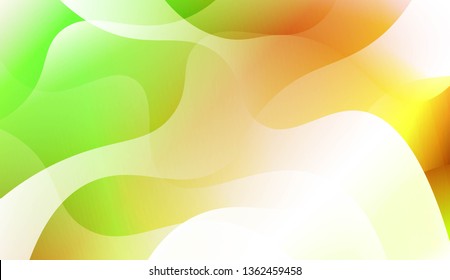 Abstract Background With Dynamic Effect. For Futuristic Ad, Booklets. Vector Illustration with Color Gradient