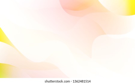 Abstract Background With Dynamic Effect. For Futuristic Ad, Booklets. Vector Illustration with Color Gradient