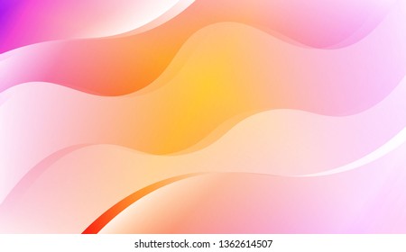 Abstract Background With Dynamic Effect. For Futuristic Ad, Booklets. Vector Illustration with Color Gradient