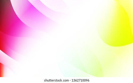 Abstract Background With Dynamic Effect. For Futuristic Ad, Booklets. Vector Illustration with Color Gradient