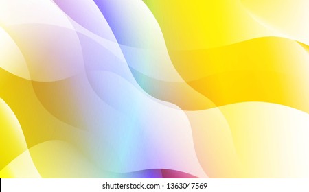 Abstract Background With Dynamic Effect. For Futuristic Ad, Booklets. Vector Illustration with Color Gradient