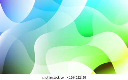 Abstract Background With Dynamic Effect. For Futuristic Ad, Booklets. Vector Illustration with Color Gradient