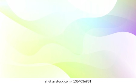 Abstract Background With Dynamic Effect. For Futuristic Ad, Booklets. Vector Illustration with Color Gradient