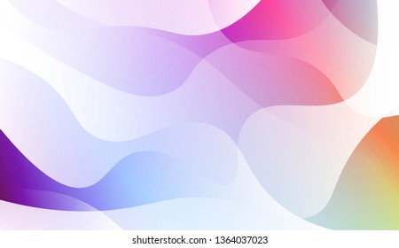 Abstract Background With Dynamic Effect. For Futuristic Ad, Booklets. Vector Illustration with Color Gradient