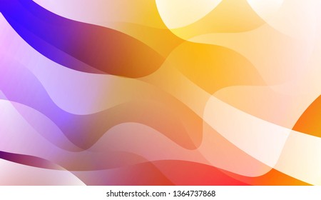 Abstract Background With Dynamic Effect. For Futuristic Ad, Booklets. Vector Illustration with Color Gradient