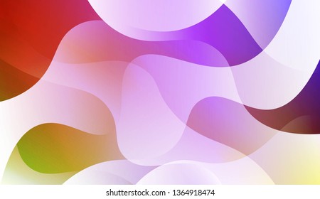 Abstract Background With Dynamic Effect. For Futuristic Ad, Booklets. Vector Illustration with Color Gradient