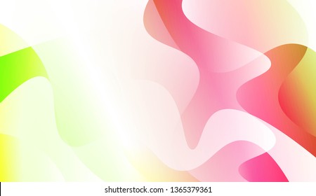 Abstract Background With Dynamic Effect. For Futuristic Ad, Booklets. Vector Illustration with Color Gradient