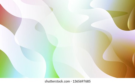 Abstract Background With Dynamic Effect. For Futuristic Ad, Booklets. Vector Illustration with Color Gradient