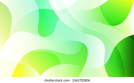 Abstract Background With Dynamic Effect. For Futuristic Ad, Booklets. Vector Illustration with Color Gradient