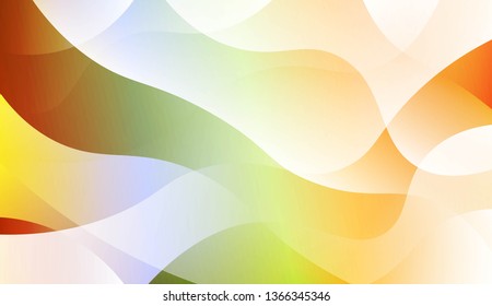 Abstract Background With Dynamic Effect. For Futuristic Ad, Booklets. Vector Illustration with Color Gradient