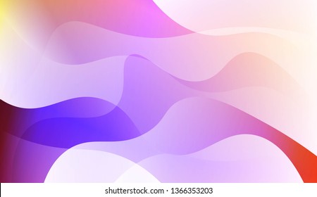 Abstract Background With Dynamic Effect. For Futuristic Ad, Booklets. Vector Illustration with Color Gradient