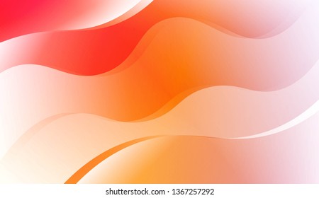 Abstract Background With Dynamic Effect. For Futuristic Ad, Booklets. Vector Illustration with Color Gradient