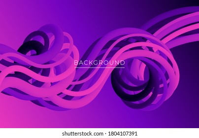 Abstract background with dynamic effect. Futuristic Technology Style. Motion Vector Illustration