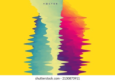 Abstract background. Dynamic effect. Futuristic technology style. Motion vector illustration.