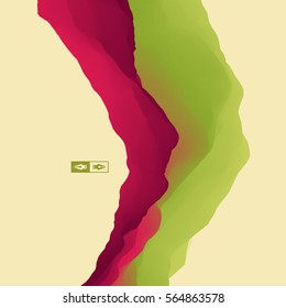 Abstract Background. Dynamic Effect. Futuristic Technology Style. Motion Vector Illustration. 