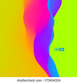  Abstrakter Hintergrund. Dynamischer Effekt. Futuristische Technologie Stil. Vektorgrafik der Bewegung.  