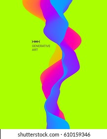 Abstract background with dynamic effect. Futuristic Technology Style. Motion Vector Illustration.