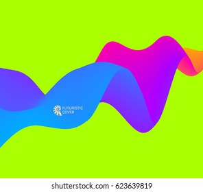 Abstract background with dynamic effect. Futuristic Technology Style. Motion Vector Illustration. 