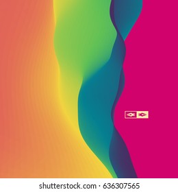 Abstract Background. Dynamic Effect. Futuristic Technology Style. Motion Vector Illustration. 