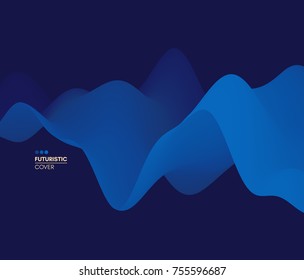 Abstract background. Dynamic effect. Futuristic technology style. Motion vector illustration.