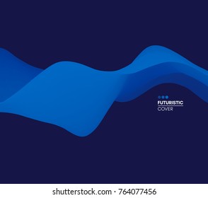 Antecedentes abstractos. Efecto dinámico. Estilo de tecnología futurista. Ilustración vectorial de movimiento.