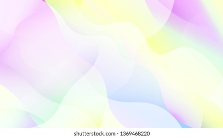 Abstract Background With Dynamic Effect. Gradient Blurred Abstract Background. For Wallpaper, Background, Print. Vector Illustration