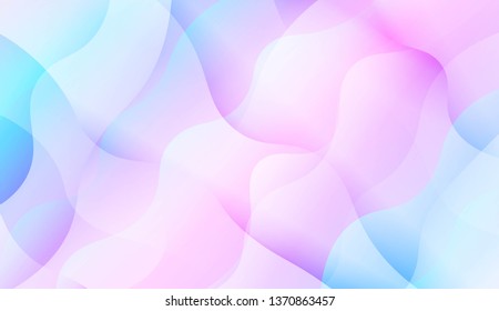 Abstract Background With Dynamic Effect. Gradient Blurred Abstract Background. For Wallpaper, Background, Print. Vector Illustration