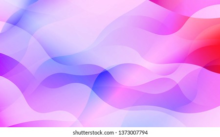 Abstract Background With Dynamic Effect. Gradient Blurred Abstract Background. For Wallpaper, Background, Print. Vector Illustration