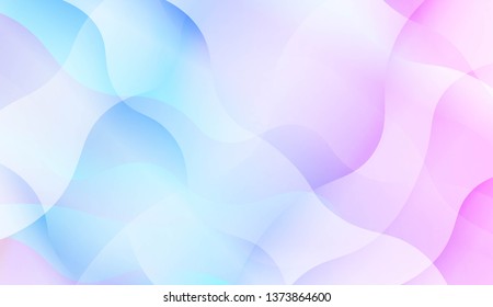 Abstract Background With Dynamic Effect. Gradient Blurred Abstract Background. For Wallpaper, Background, Print. Vector Illustration